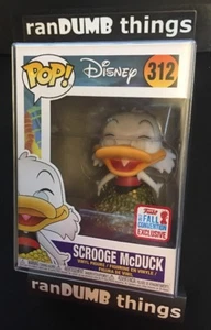 Funko Pop Scrooge McDuck 2017 NYCC Otoño Convención Excelente + PROTECTOR envíos desde Nueva Jersey - Imagen 1 de 6