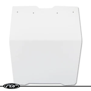 2013+ Ski Doo SUMMIT T-3 / SP / X  Snowmobile Snow Flap_ PLAIN WHITE SNOW FLAP - Picture 1 of 5