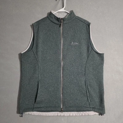 Peter Millar Hombres Corona Deportes Cremallera Completa Polar Suéter Chaleco Talla Grande Foto 1 de 4