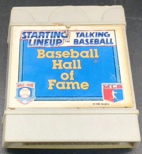 Vintage 1988 Starting Lineup Talking Baseball Cartridge Hall Of Fame - Picture 1 of 3