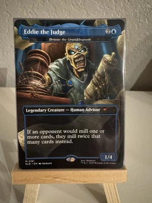 Magic The Gathering: Eddie The Judge. NM. Regular - Image 1 of 3