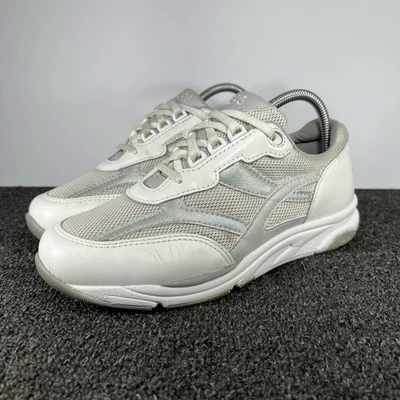 Женские повседневные удобные туфли для ходьбы SAS Journey белые серебристые размер 8 W ширина - Изображение 1 из 4