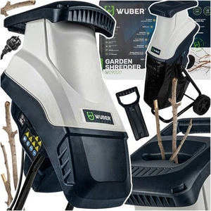 WUBER Häcksler Elektro Gartenhäcksler Elektrohäcksler 50L 3000W Asthäcksler - Bild 1 von 7