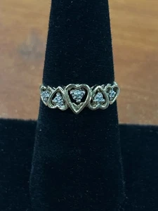 Damen Gold Herz Ring 10K Gelbgold 2,49 g Größe:6 (QUC026145) - Bild 1 von 3