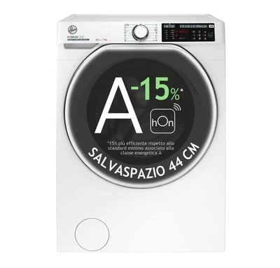 Hoover HW4 27AMC7/1 S H WASH 500 Lavatrice Smart 7 Kg 1200 Giri Wi Fi Bluetooth - Immagine 1 di 3