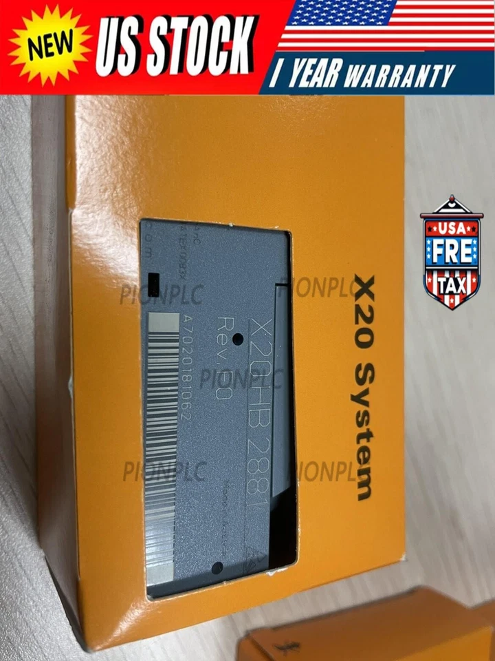 US Free TAX 1PC B&R X20HB2881 PLC Module X20 HB 2881 NEW In Box - Image 1 of 1
