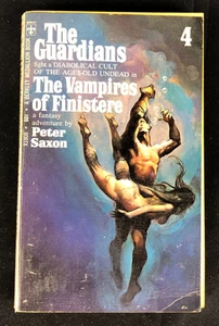 Vampires of Finistere by Peter Saxon The Guardians #4 Berkley 1970 Horror PB - Picture 1 of 6
