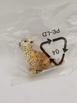 Schleich JAGUAR CUB Leopard Spotted Cat Animal Figure 2009 Retired 14622 New - Image 1 of 3
