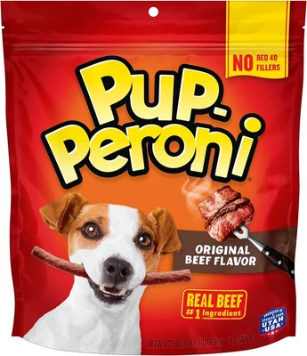 Pup Peroni Original Beef Flavor Dog Treats Soft Chewy 22.5 Ounce Pack - Image 1 of 4