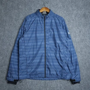 Chaqueta de lluvia para hombre ASICS Storm Shelter XL azul impermeable abrigo cortavientos - Imagen 1 de 10