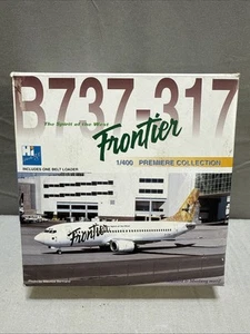 NIB 2000 Dragon Wings Hi Image Frontier B737-317 The Spirit Of The West Premiere - Picture 1 of 8