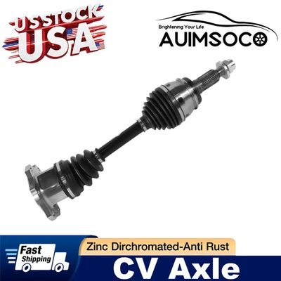 Front CV Axle Shaft for GMC Sierra Chevrolet Silverado Suburban 1500 4WD 6 LUG Foto 1 de 4