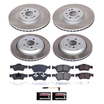 PowerStop SC6707 Disc Brake Kit For Mercedes-Benz GL350 2010-2012 Front Rear Foto 1 de 4