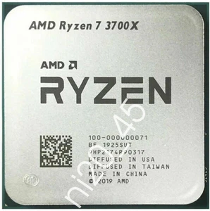 Procesador CPU AMD AMD Ryzen 7 3700X 3,6 GHz 8 núcleos 16 horas 32 MB 65 W AM4 R7-3700X - Imagen 1 de 1