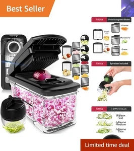 All-in-One Stainless Steel Kitchen Slicer and Chopper – Safe & Easy to Use - Picture 1 of 10