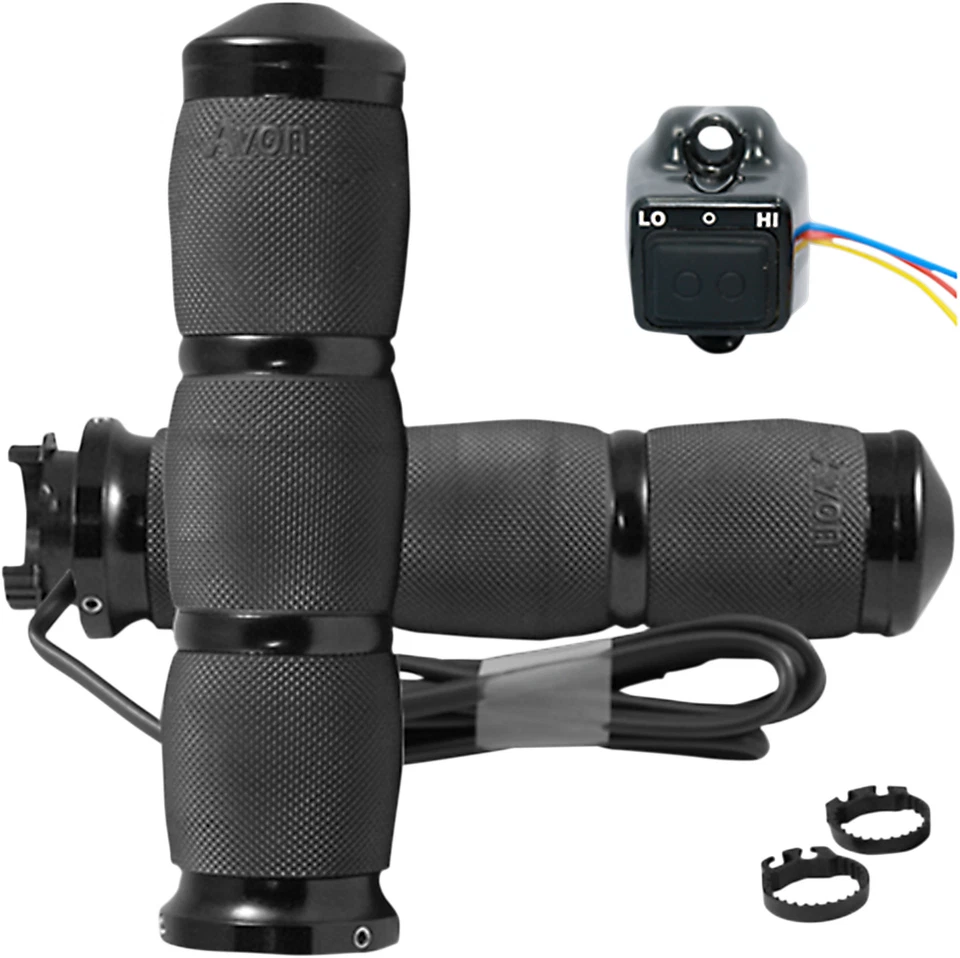 AGARRES AVON - MT-AIR-90-AN-HT - Empuñaduras - Calefacción - Cojín de aire - Métrico - Negro - V Foto 1 de 1