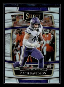 2021 Panini Select #95 Zach Davidson Rookie Silver Prizm Minnesota Vikings - Picture 1 of 2