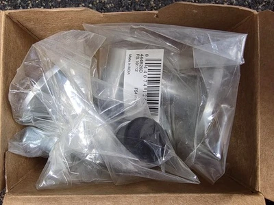 2 pack Ives Floor Stop Masonry Satin Chrome FS444 US26D (Lot A33) - Image 1 of 3