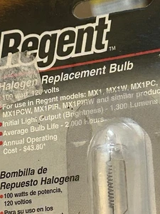 5 Pieces 100 watt G8 Clear Bulb 100T4Q/CL/G8 100W 120V T4 Bi-Pin 2-Pin G8 Base - Picture 1 of 5