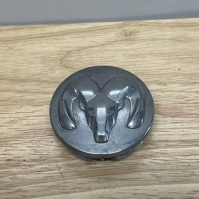 Dodge Ram 1500 Chrome Wheel Center Cap Cover 2.5" 1LB72TRMAA 2015-2023 OEM - Image 1 of 4