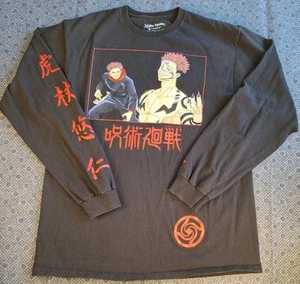 Camisa Crunchyroll Gráfica Manga Larga Jujutsu Kaisen Para Hombre Talla L Anime Itadori  - Imagen 1 de 8