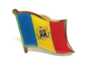 Moldova Flag Label Pin / Moldova Pin - Picture 1 of 1