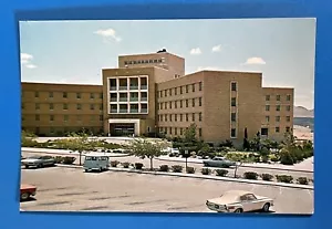 EL PASO Texas TX Providence Memorial Hospital 1968 Vintage Postcard - Picture 1 of 2