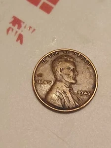 1945 wheat penny circulated. No mint mark  - Picture 1 of 2
