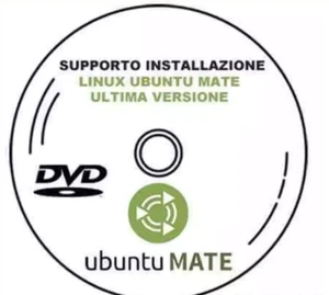 DVD Disco avviabile installazione Linux Ubuntu mate ULTIMA VERS DISPONIBILE - Foto 1 di 1