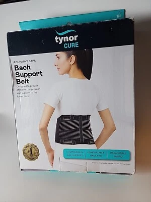 tynor Cure Lumbo Sacral Belt - Black Large - Image 1 of 2