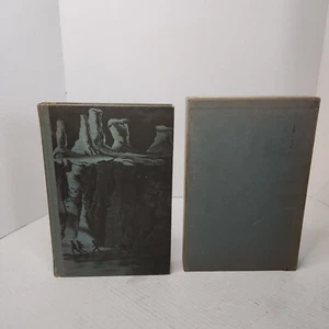 The Mysterious Island Jules Verne Slipcase Heritage Press 1959 Illustrated Macys - Picture 1 of 23