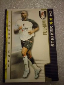 (-0-) ANDREW COLE Shoot Out 2004 -2005 -Trading Card - FULHAM - Picture 1 of 1