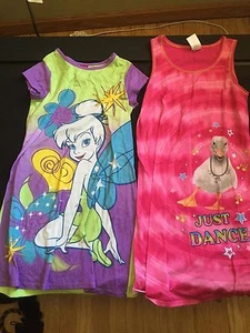 Lot of 2 Disney Light Summer Nightgowns Sz.L, Xas PJ Sleepwear Sz.L, XL - Picture 1 of 1