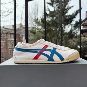Zapato Deportivo Onitsuka Tiger México 66 Azul Rojo Blanco M 6 / W 7.5 - Imagen 1 de 9