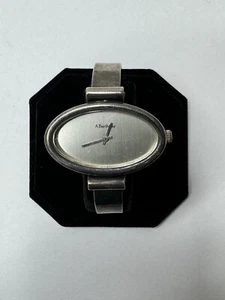 Orologio Vintage Alexis Barthelay Movimento a Carica Manuale Ellittico Argento Sterling - Foto 1 di 7