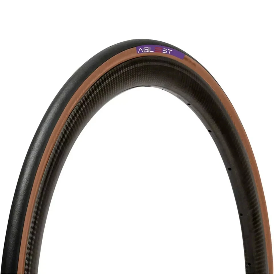Panaracer Agilest TLR Road Bike Tire 700x25c Brown Tan Touring Tubeless Japanese - Image 1 of 4