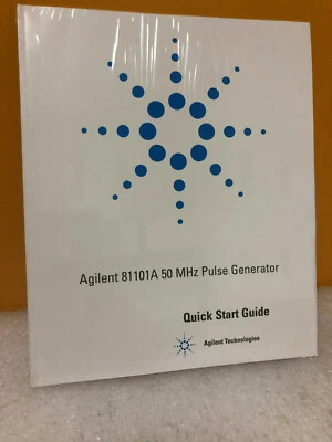 Agilent 81101-91020 811004A 50 MHz Pulse Generator Quick Start Guide - Image 1 of 2