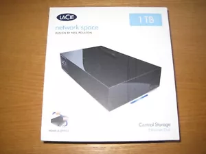 LaCie Network Space NAS 1Tb network storage HDD In Mint Condition - Picture 1 of 14