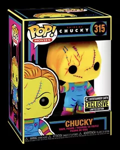 BRIDE OF CHUCKY FUNKO POP #315 CHUCKY COLLECTIBLE TOY ENTERTAINMENT EXCLUSIVE - Picture 1 of 2