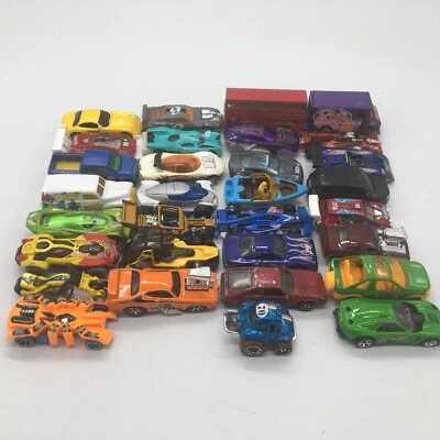 Hot Wheel & Match Box Assorted Lot, 31 Vehicles! from 1980s, 90s, 2000s - Image 1 of 4