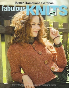 FABULOUS KNITS Ladies' 7 SWEATERS S-3X, Sheer Lacy Shawl, Felted Bags ++ #4452 - Picture 1 of 3