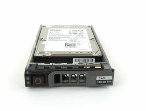 X160K DELL ENTERPRISE 146GB 10K 2.5" SAS 6Gb/s HDD W TRAY ST9146803SS - Picture 1 of 1