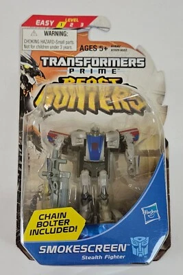 FIGURA DE ACCIÓN TRANSFORMERS PANTALLA DE HUMO CAZADORES DE BESTIAS LEGIÓN CLASE MOSC 2012 RARA Foto 1 de 4