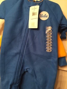 UCLA Univ. California Los Angeles Bruins 2 Pack Fleece Kids PJs Sleepwear - NEW! - Picture 1 of 6