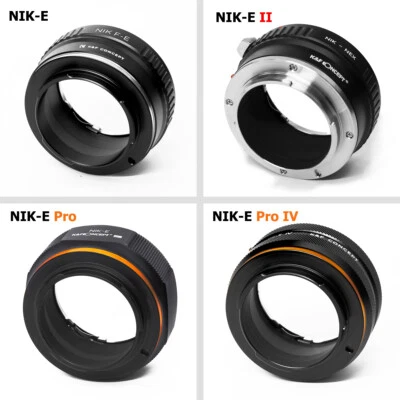 K&F Concept Lens Adapter Nikon AI AIS F Lens to Sony E a6000 a7R2 A7C A7R4 a1 - Image 1 of 4