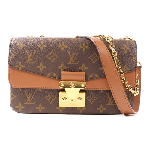 LOUIS VUITTON（LV） Borsa a tracolla Louis Vuitton LV GHW Marceau catena M46127 monogramma marrone