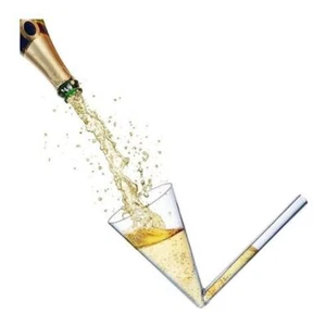 NIB The Wine Savant Set of 6 Champagne Shooters Bachelorette Bridal Party Gift - Picture 1 of 11