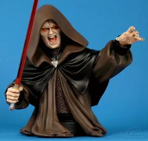 GENTIL BUSTO GIGANTE STAR WARS VENGANZA DEL EMPERADOR SITH PALPATINE 1/6 NUEVO *PROMOCIÓN - Imagen 1 de 6