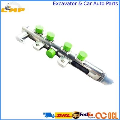 1pc Fuel Common Rail Manifold 0445224025 3977727 For Cummins QSB 4.5L Engine - Image 1 of 4