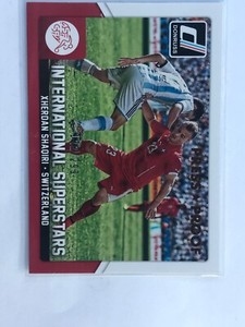 2015 Donruss Soccer 'International Superstars' #50 Xherdan Shaqiri 122/299 Swiss
